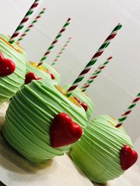 Dipped apple