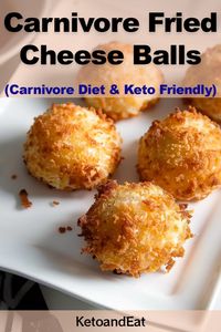 Try these carnivore fried cheese balls! Made with just a few simple ingredients, they're packed with flavor and perfect for any occasion. Also great for strict keto.