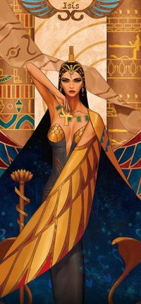 In Egyptian mythology, Isis is the wife of Osiris and the mother of Horus ... It is the goddess of magic.