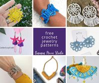 27 Free Crochet Jewelry Patterns