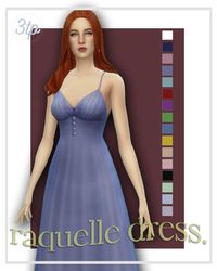 raquelle dress. | threethousandplumbobs on Patreon