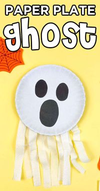 Create spooky fun this Halloween with our Paper Plate Ghost craft. An easy and imaginative project for kids and adults alike.