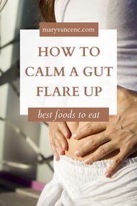 Gut flare-ups can hit you when you least expect them to. It's unfortunate because sometimes they come even when you have been making good progress with healing your gut. I created this reset for my clients to calm gut inflammation and pain and regulate stools and digestion if they’re in a flare. If you have Crohn’s, colitis, diverticulitis, or any inflammatory gut-related issue that causes flares, you can use this reset. Head over to the blog to learn the best foods to eat and other tips!