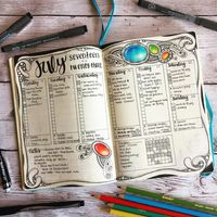 5 Inspiring Bullet Journal Accounts to Follow · Little Miss Rose