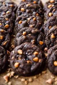 Butterscotch Toffee Chocolate Fudge Cookies - Sallys Baking Addiction