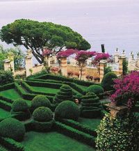 La Cervara near Portofino, Liguria Great Gardens of Italy.