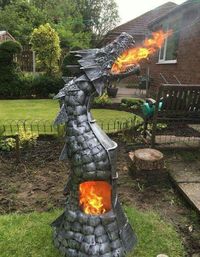 Wicked Dragon Fire Pit.