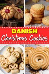 Christmas in Denmark isn't complete without Danish Christmas cookies! From wreath butter cookies to wedding cookies to honey hearts, you'll love these traditional treats.