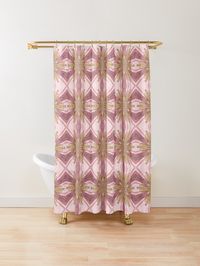 A pink, mauve, and gold star pattern design. • Millions of unique designs by independent artists. Find your thing.