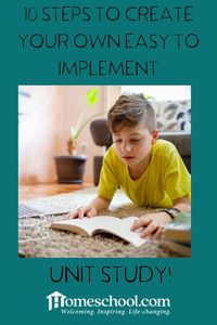 When incorporating homeschool unit studies, parents have several options available. Use an existing free unit study, or create one yourself! Here's how.