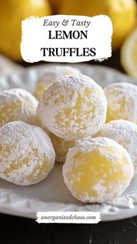 Lemon Truffles