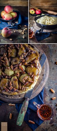 Apple Maple and Pecan Tarte Tatin | Chew Town Food Blog