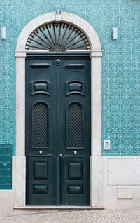 Green Door; Largo Trindade Coelho 9, Lisbon, Portugal | Img: Rebecca Plotnick @ Etsy