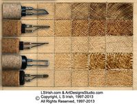 Pyrography / Wood burning pen tip types & what they do. Another useful piece of information ;)