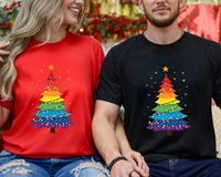 Celebrate the holidays with pride in this LGBTQ Christmas sweatshirt! Designed with a festive rainbow theme, this holiday sweater is perfect for showing support for equal rights and spreading inclusive cheer. Whether you're attending a holiday gathering, pride-themed event, or just embracing the season, this pride sweatshirt makes a bold and beautiful statement. It's an ideal holiday gift for LGBTQ friends, family, or anyone who loves to wear their pride proudly. Visit Our Store for Variant Design Style of T-shirts, Sweatshirts, and Hoodies https://vivtrek.etsy.com/  🌟 SATISFACTION GUARANTEE We want you to be 100% satisfied with your purchase. If, for ANY REASON, you're not satisfied, we'll work with you to find the best solution. 🚚 PROCESSING & SHIPPING TIME * Handmade and custom-made t