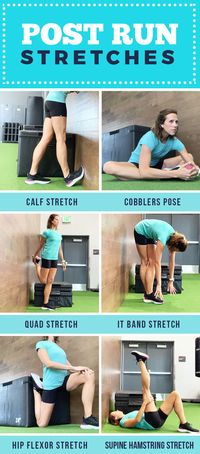 Post Run Stretches - best stretches to prevent injury and increase mobility for better running