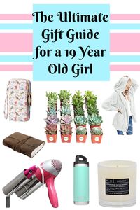 Check out our list of top rated gift ideas for any 19 year old girl. These are best gifts for Christmas or Birthdays. The gift guide includes entertaining and useful gifts that the teen is likely to use for a long time. Gift them to your sister, girlfriend, bestie, best friend or daughter for Birthdays, Valentine's Day or Christmas. | Gifts for teen girls 2021 | Gift for Teenage Girls| Best Gift Ideas| Best Gift ever| The best gift| Gifts for Her| Gifts for Best Friend | Gifts for Teen Girls