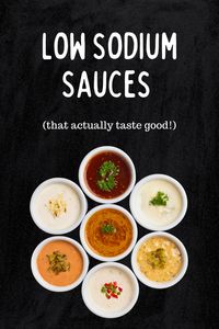 Are you tired of eating bland food day in and day out? Sauces of all kinds add flavor to our meals to make them more enjoyable. Check out this list of healthy, low sodium sauces that actually taste good!