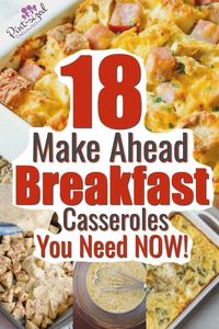 Make ahead breakfast casseroles that every family needs! This list from Pint-sized Treasures helps answer the question. Whats for breakfast? Now breakfast can be hearty, crazy-good, and super simple! Check this list out today and impress your family tomorrow.