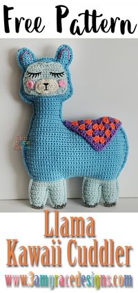 Llama Kawaii Cuddler™ | 3amgracedesigns