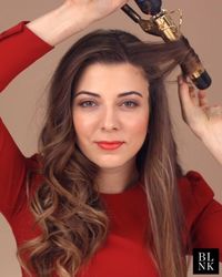 How to Get Lillian Babaian's Signature Curls #beautytutorial #makeuptutorial #curlinghair #curlhair