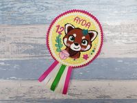 Check out this item in my Etsy shop https://www.etsy.com/uk/listing/1140224085/red-panda-personalised-birthday-badge