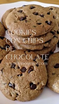 Pulsa para leer la receta de estas exquisitas #cookies de #chocolate #christmas