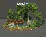 #fyp #minecraft #minecraftbuilding #minecraftpond #pond