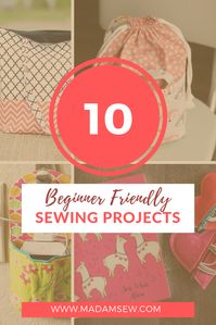 Have you finally taken up sewing? Irresistible to be able to make your own unique stuff, isn’t it? Well, here are some beginner sewing projects for you as well as some very cool DIY sewing tutorials! Now finish that project in no time with these step by step guidelines.  #SewingForBeginners #SewingProjects #EasySewingProjects