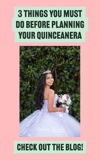 The first 3 things you need to do before booking any vendors. Those are the first 3 things you need to do when planning your Quinceanera before you even start looking for vendors or any planning at all. San Diego Quinceanera | Quinceanera Planning | Paloma Jacobo Photography