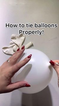 #balloondecoration #balloontiehack