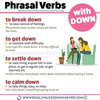 16 Phrasal Verbs with DOWN. Improve English vocabulary. Learn English with Harry at www.englishlessonviaskype.com #learnenglish #englishlessons #tienganh #EnglishTeacher #vocabulary #ingles #อังกฤษ #английский #aprenderingles #english #cursodeingles #учианглийский #vocabulário #dicasdeingles #learningenglish #ingilizce #englishgrammar #englishvocabulary #ielts #idiomas