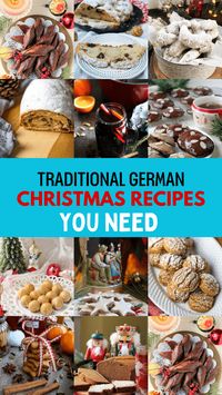 Embrace the festive spirit with these top 12 authentic German Christmas recipes! From authentic German Christmas bread recipes to delightful German Christmas cookie recipes, you'll find the perfect treat to bring German Christmas traditions into your home. Save this pin to keep all these delicious German Christmas traditions recipes handy for the holidays!