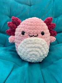 Axolotl Squishmallow Crochet Pattern PDF Crochet toys ideas #crochettoysideas #crochet #crochettoy #crochetpattern #crochetpatterns 2.412