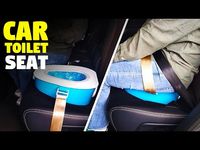 Say Goodbye to Bathroom Stops with the Portable Car Toilet - YouTube