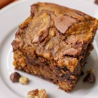 Pumpkin Brownie Recipe - Lil' Luna