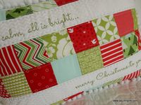 15 mini charm pack projects featured by top US quilting blog, A Quilting Life: mini charm patchwork pillow