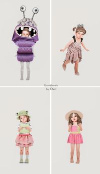 Toddler lookbooks for girl cc