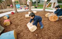 Toronto Montessori School Child Care Playground | Earthscape Play