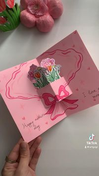 #diy #diytutorial #diygiftidea #diygiftidea #popup #cardmaking #card #cardmakingideas #cardmakingtutorial #mothersday #mother #mothersdaygifts #mothersdaycrafts #papercraft #paperdiy #paper #flowers #paperflowertutorial