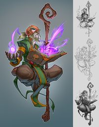 ArtStation - Knolan from Battle Chasers, Peet Cooper