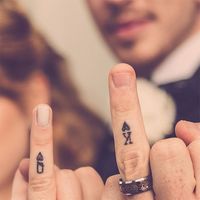 60+ Wedding Ring Tattoos For Couples In 2019 - Page 44 of 57 - PinningFashionPinningFashion