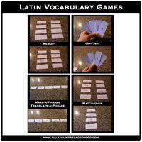 Half-a-Hundred Acre Wood: John 1 Latin Flashcards & Games