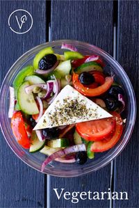 You can easily find a Greek Salad recipe, but don't we all love classics? This Feta Greek Salad is Easy, Quick, and Delicious made in 10 minutes