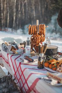 fondue party, apres ski, wintertime, winter, snow, snow party,