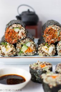 Quinoa Sushi Rolls (6)