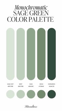 5 Gorgeous Sage Green Color Palettes You Need to See - Siteculture