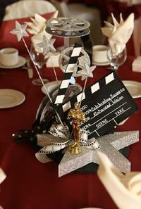 Hollywood Theme Centerpieces | Services - Entertainment - For the Good Times