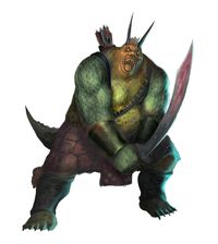 Male Half-Dragon Ogre or Half-Fiend Ogre -  Pathfinder PFRPG DND D&D 3.5 5th ed d20 fantasy