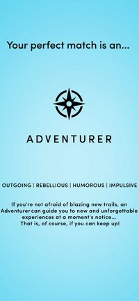 Perfect Match Book 1 - Adventure Personality Type